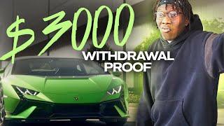 Challenging Day Trading Live Session + $3,000 Pocket Option Withdrawal Proof