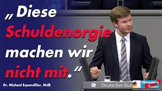 AfD im Bundestag - "Schuldenorgie machen wir nicht mit!" - Dr. Michael Espendiller - 01.10.2020