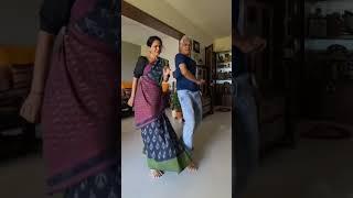 couple goal....|Aishwarya narkar | fun | masti |dance #aishwaryanarkar #bollywood #saree #happy