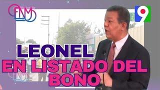 En La Diana: Leonel Fernández aparece en el listado de beneficiarios del Bono Navideño | ENM