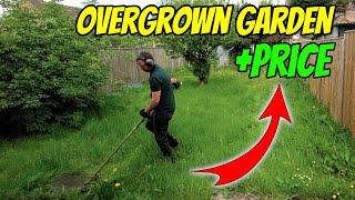 Real Price on an Overgrown Lawn | Self Employed Gardener