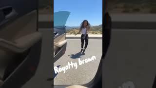 Chris brown vs His daughter #shorts #chrisbrown #royaltybrown #chrisbrownvevo