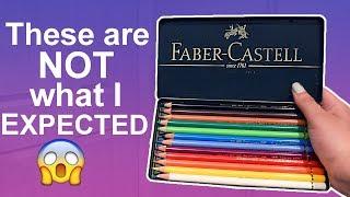 THESE PENCILS ARE NOT WHAT I EXPECTED.. Faber Castell Polychromos Review & Test