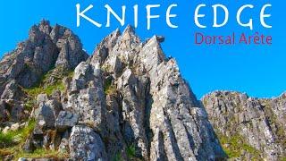 Climbing My First Knife Edge in Scotland's Mountains Glencoe - Dorsal Arete