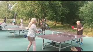 видео открытка в Израиль Черкизовский парк настольный теннис 3 августа 2022 год