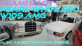 Visiting Garage90x in Miami! Part 1 Benz Collector Sneek