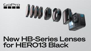 See How to Use the New HB-Series Lenses for HERO13 Black