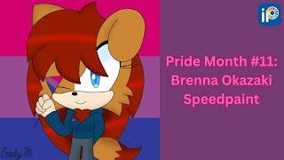 Pride Month #11: Brenna Okazaki Speedpaint