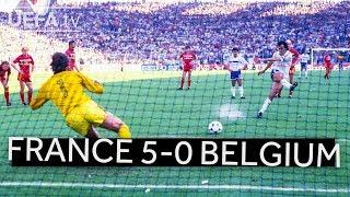 FRANCE brush BELGIUM aside en route to EURO 1984 victory