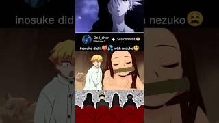 Naruto squad reaction on Nezuko x inosuke