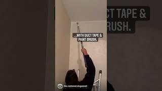 How to Paint Over Wallpaper | Home DIY Tips | Tips and Tricks