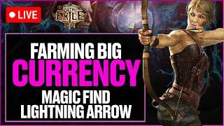 LIVE | Path of Exile | Magic Find Blasting T17's | Lightning Arrow