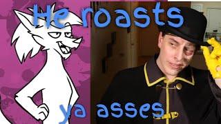 The sides roasted by a fellow furry (Imaginatively Unimaginative)