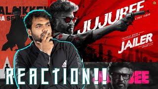 Jujubee Lyric Video | REACTION!! | JAILER | Superstar Rajinikanth | Anirudh | Nelson | Dhee