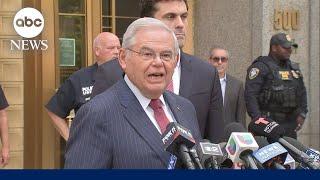 Sen. Bob Menendez comments following conviction in federal corruption trial