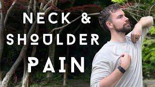 Qigong Neck Pain Relief Exercises: Zen Garden in Japan