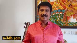 G Venugopal talks about Malayalam Movie & Music Database - M3DB