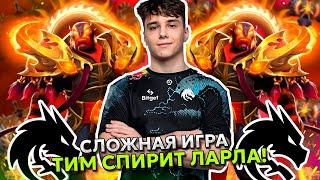 ЛАРЛ из ТИМ СПИРИТ в САМОЙ СЛОЖНОЙ ИГРЕ в ЖИЗНИ на ЭМБЕРЕ! | TEAM SPIRIT LARL EMBER SPIRIT DOTA 2