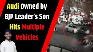 Maharashtra BJP chief Chandrashekhar Bawankule’s son's Audi hits several vehicles in Nagpur