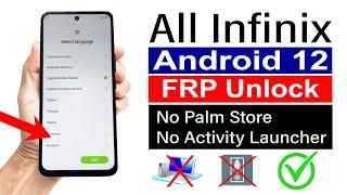 All Infinix ANDROID 12 : Gmail Account Bypass (without pc) - 100% WORKING METHOD