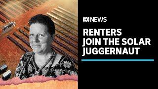 Some renters are muscling in on the solar energy boom | ABC News