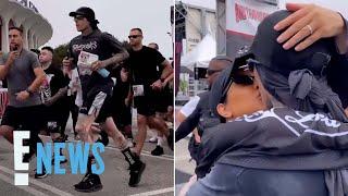 Kourtney Kardashian SUPPORTS Husband Travis Barker at “Run Travis Run” 5K | E! News