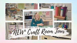 *NEW* Craft Room Tour | Redoing My Craft Space on a $0 Budget!