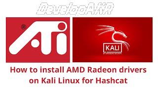 How to install AMD Radeon drivers on Kali Linux for Hashcat
