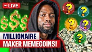 The Only Memecoins You Need To Become A Millionaire In 2025. The Memecoin Show #49