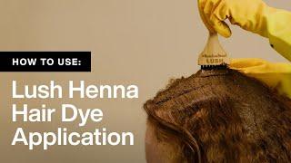 Discover the Secret Trick to Applying LUSH Henna Hair Dye!