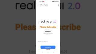 Realme 6 And 6i / C.08 New Beta Update Received/ Realme Ui 2.O / Android 11 #Shorts