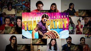 Thalapathy Vijay Birthday Special Mashup Reactions | #HBDThalapathyVijay | #DheerajReaction |