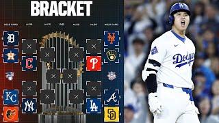 FULL 2024 MLB Playoff Preview & Predictions! Who WINS World Series? 2024 MLB Playoffs