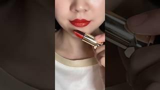 TWO-TONE TEMPTATION: DOUBLE-COLOR LIPSTICK TRY-ON #youtubeshorts #lipsticktutorial