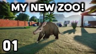 We OPEN our FRIST ZOO!! | Planet Zoo Franchise Mode - EP.1