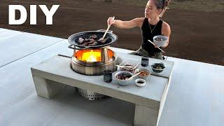 DIY Korean BBQ Table