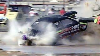 Kurt Johnson Big Crash 1993 NHRA Motorcraft Ford Nationals