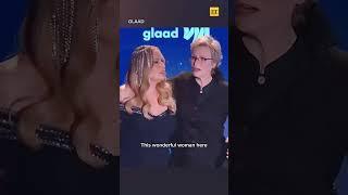 Jane Lynch Surprises Jennifer Coolidge At The GLAAD Media Awards #shorts