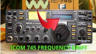 Réparation d'un IC-745 ( Frequency Drift )