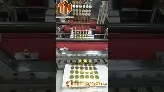 Quy trình cắt nhãn cắt nửa khuôn tự động
