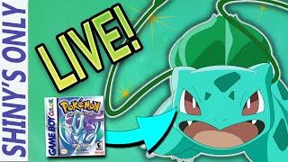 How Fast Can I Beat Pokemon Crystal with Bulbasaur Only? Shiny Pokemon Only!