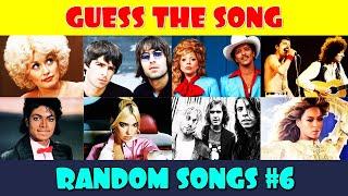 Guess the 50 Random Songs (Part 6) | Music Quiz