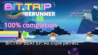 (100% completion) BIT.TRIP RERUNNER: BEAT EP perfection!!! | Choice Provisions | Windows | 2023