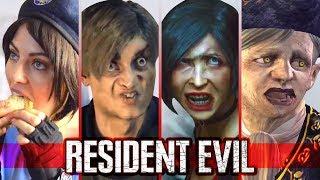 TOP 10 - Funny & Weird "RESIDENT EVIL" Moments! - Vol.1