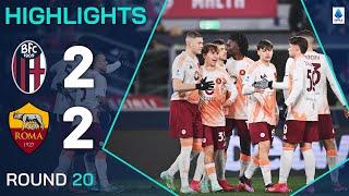 BOLOGNA-ROMA 2-2 | HIGHLIGHTS | Late VAR drama as Roma snatch a point | Serie A 2024/25