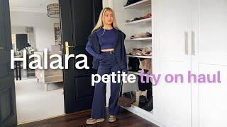 Halara Petite Try On Haul | Flex Denim Fall Fashion AD