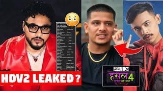 RAFTAAR HDV2 TRACKLIST & COLLABS LEAK ⁉️ | HUSTLE 4 - LASKCURRY SHOUTOUT TO DHANDA NYOLIWALA & SIDHU