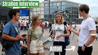 Veganer konfrontiert Fleischesser am Alexanderplatz | Straßen Interview