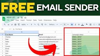 How To Send Personalized Bulk Emails In 5 mins  (Free & Easy)