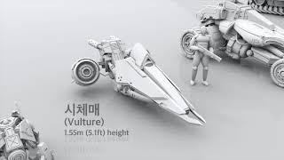 스타크래프트 유닛 크기 (미완성) Starcraft unit size comparison  (incomplete)